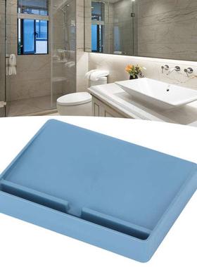12.5X9X2cm Bathroom Countertop Soap Dishes Box Hol Dish S