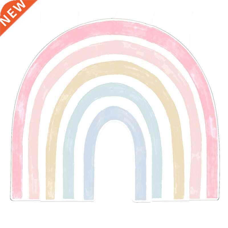 Lrge Rinbow Wll Sticker Ins Style Bedroom Sticker Childre