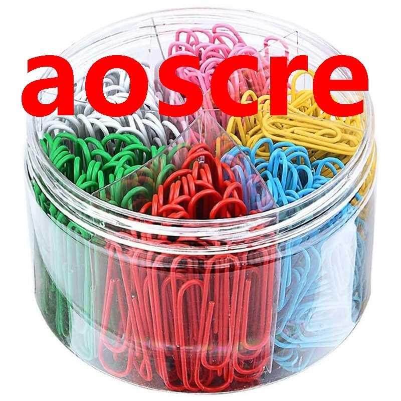 Pack of 00 Paper Clips Assorted Cours Large Paper Clips C
