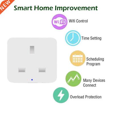 Small British Regulation Wifi Smart Socket 适用于 Home De