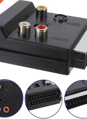 21p male female SCART Europe plug into AV terminal switching