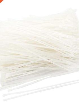1000 Pcs White Cable Zip Tie Fasten Wrap 140mm x 2mm
