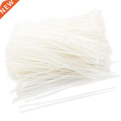 1000 Pcs White Cable Zip Tie Fasten Wrap 140mm x 2mm