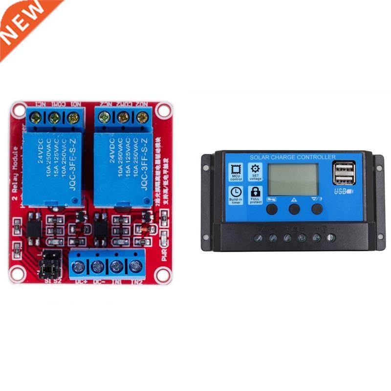 DC 24V 2 Channel Relay Module with Optocoupler Isolation &am