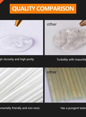 50 Pcs 11mm or 7mm Glue stick Hot melt adhesive Translucent