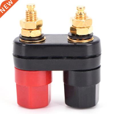 Red Connector Amplifier Terminal Binding Post Banana Speaker