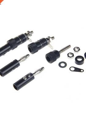 10 Pairs Black Red 4mm Binding Post Speaker Terminal Banana