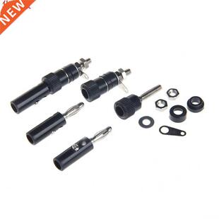 10 Pairs Black Red 4mm Binding Post Speaker Terminal Banana