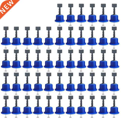 50Pcs Leveling System Kit 适用于 Tile Flat Ceramic Floor Wal