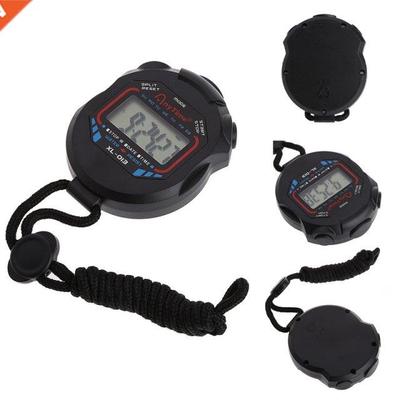 Classic Digital Handheld LCD Chronograph Sports Stopwatch Ti