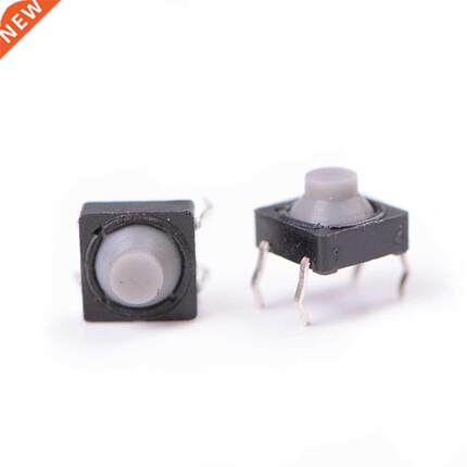 20pcs 4PIN Conductive Soundless Tactile Tact Push Button Mic