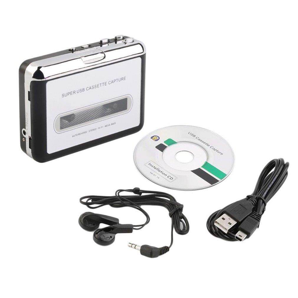 Portable MP Cassette Capture to MP USB Tape PC Super MP M