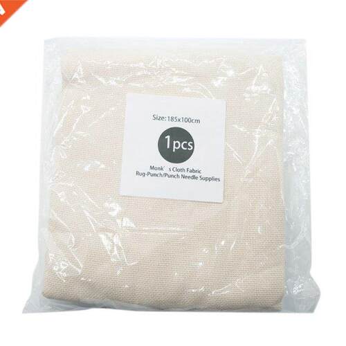 Wool Queen Punch Needle Cotton Monks Cloth for DIY Embroider