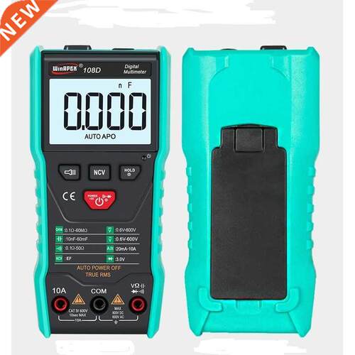Portable Digital Multimeter AC/DC Voltage Current Ohm NCV Ca