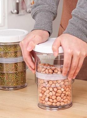 Plastc Food Storage Contaner Coffee Beans Jars Bottles wt