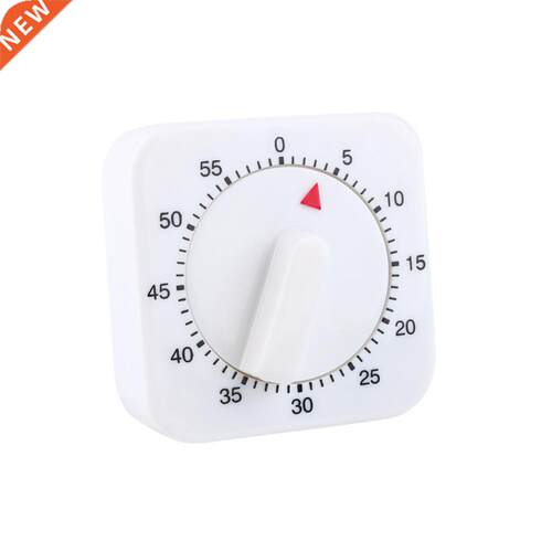 White Square 60 Minutes Cooking Timer Reminder Counting Alar