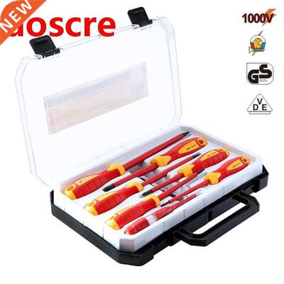 Hand Tools Changeable Insulated Screwdrivers Set Magnetic Sl