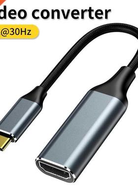 USB C USB .1 to HDMI-compatible Adapter Cable 4K 0hz Conve