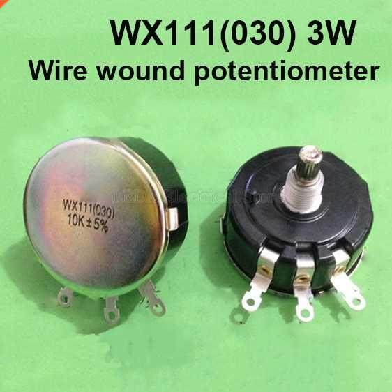 WX111 WX030 Sngle Loop Wrewound 3W Potentometer 100 ohm