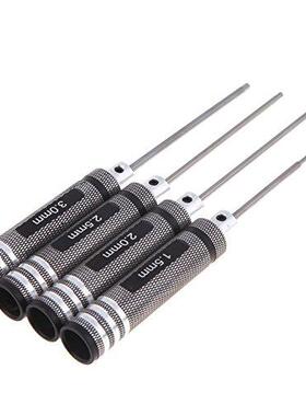 Black 4 pcs 1.5mm 2.0mm 2.5mm 3.0mm hexagonal for RC Helicop