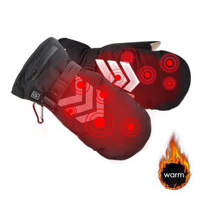 Thermal Winter Electric Heated Gloves Windproof Cycling