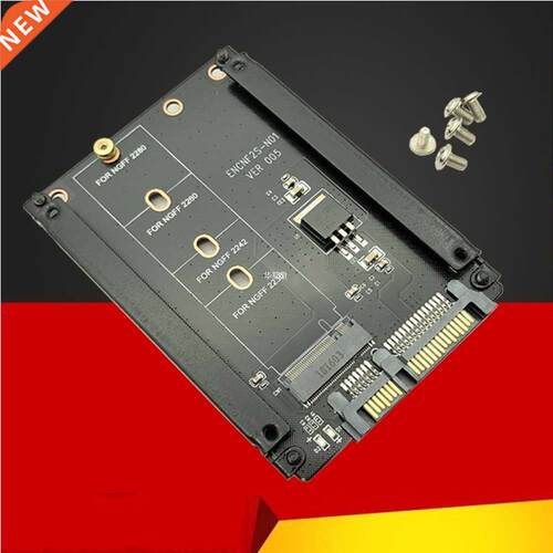 Metal Case B+M Key M.2 NGFF SSD To 2.5 SATA 6Gb/s Adapter Ca