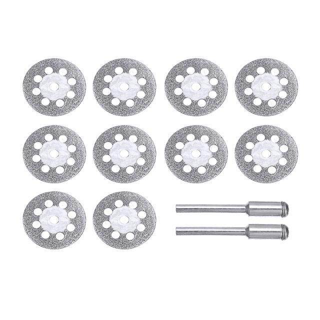 10pcs 8 Hes Cutting Disc Abrasive Disc 22mm/8inch Carbon S