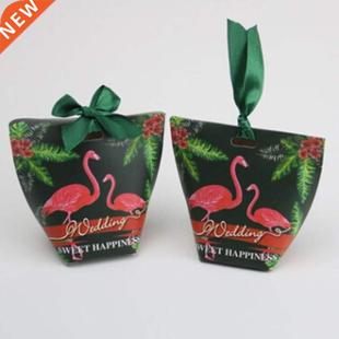 20pcs/pack Flamingo Candy Box chocolate gift boxes wedding