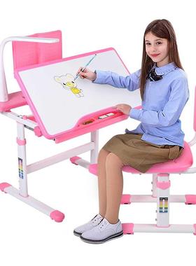 Ergonomic Childrens Desk and Chair Set Adjustale Children S