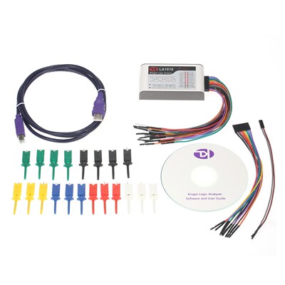 LA1010 Logic Analyzer 100M Sampling Rate 16 Channels Adjusta