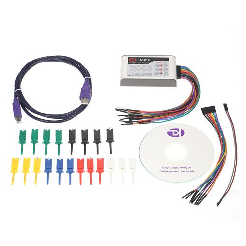 LA1010 Logic Analyzer 100M Sampling Rate 16 Channels Adjusta