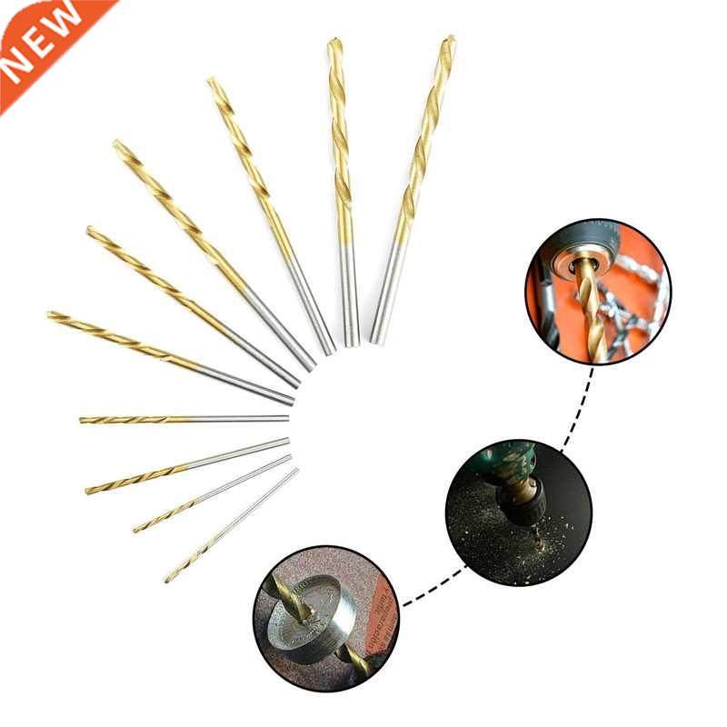 Hot Selling 50Pcs Titanium Coated Drill Bits HSS High Speed
