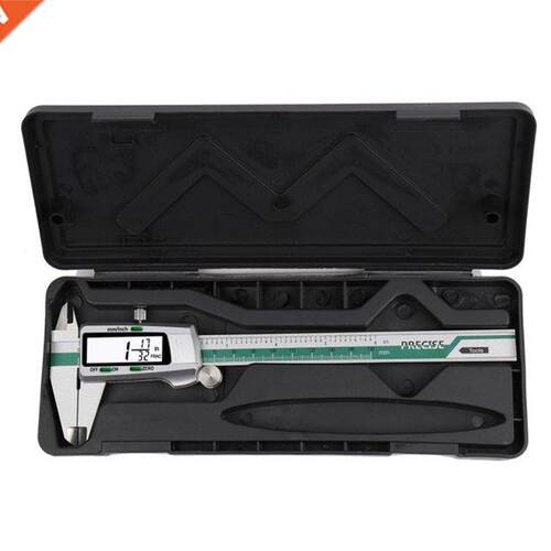 150Mm Fraction / Mm / Inch Stainless Steel Digital Caliper E