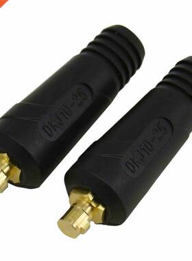 2pcs TIG Welding Cable Panel Connector-Plug DKJ10-25 200Amp