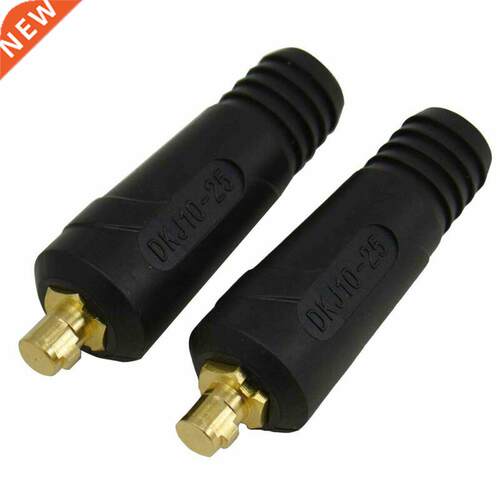 2pcs TIG Welding Cable Panel Connector-Plug DKJ10-25 200Amp