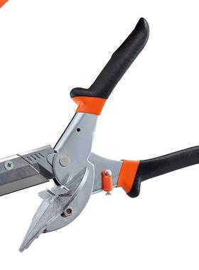 Anti-Slip Handle Trunking Scissors Orange Durable Clear Scal