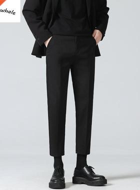 GlacialWhale New Men's Business Suit Pants Thin Breathab