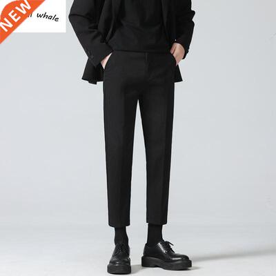 GlacialWhale New Men's Business Suit Pants Thin Breathab