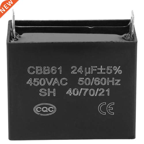 CBB61 Starting Capacitor Generator 450V AC 24uF 50/60Hz 适用