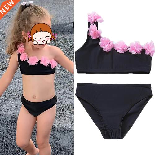 2021 Two Piece Girls Swimsuit Pineapple Children's Swimw