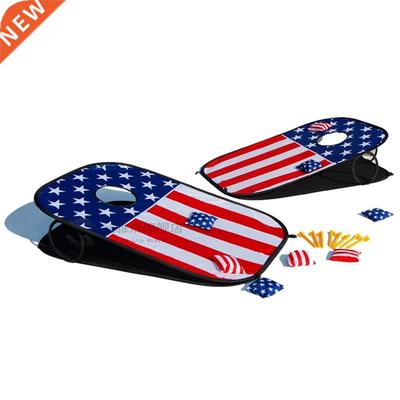 Cornhole Game Set Cornhole Boards Collapsible Portable Outdo