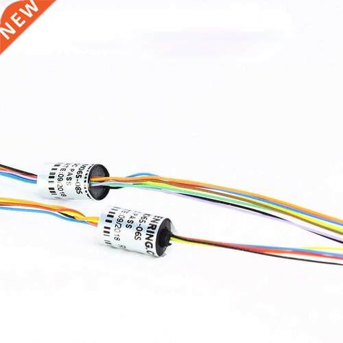 Electric Slip Ring Collecting Ring with OD 6.5mm 4/6/8/12 Wi