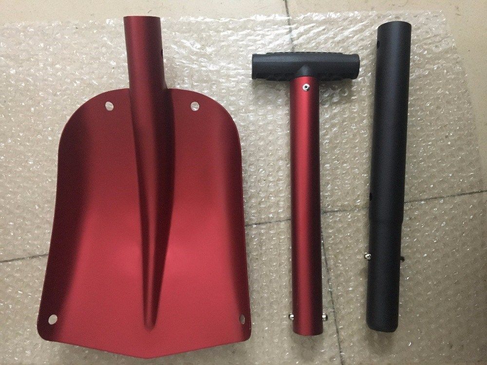 foldable multifunctional shovel camping snow shove aluminum