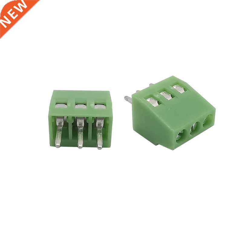 2/5/10Pcs KF120 3 Pin Pitch 2.54mm Straight Pin PCB Screw Te