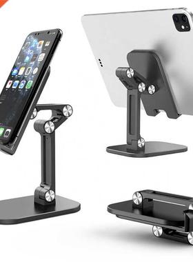 Adjustable Three Sections Foldable Desk Mobile Phone Holder