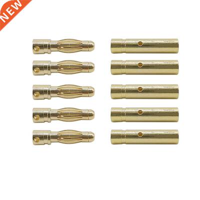 2/5/10Pairs 2mm 3mm 3.5mm 4mm Banana Male Female Connector G