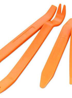 4Pcs Pure Color Tools Radio Door Clip Panel Trim Dash Audio