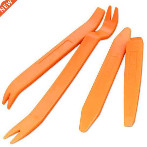 4Pcs Pure Color Tools Radio Door Clip Panel Trim Dash Audio