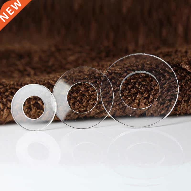 100Pcs PVC Transparent Washer Soft Hard Insulation Gasket Sp