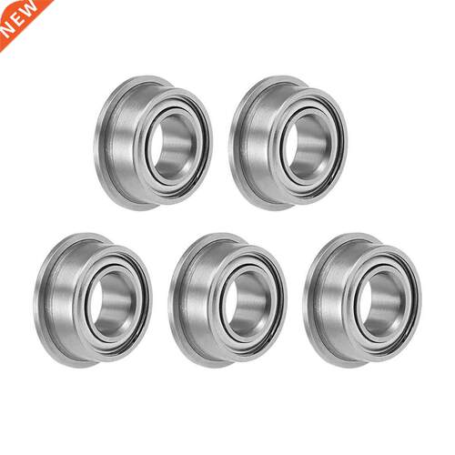 MF105ZZ Flange Ball Bearing 5x10x4mm Shielded Chrome Bearing